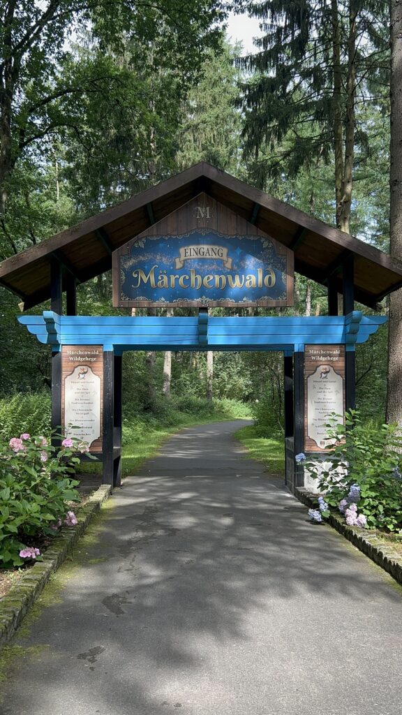 Magic Park mit Kind und Hund