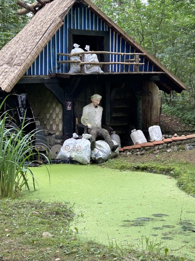 Magic Park mit Kind und Hund
